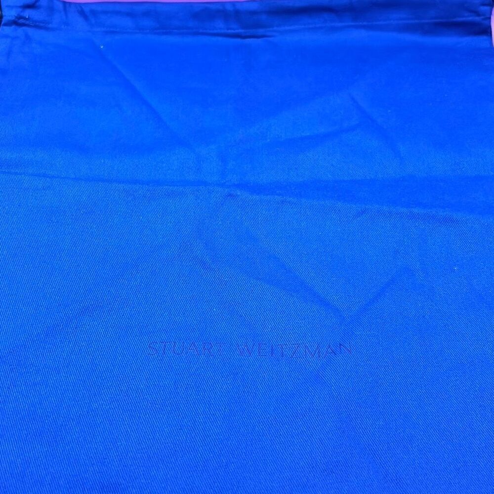 Stuart Weitzman Drawstring Top Large Dust Bag Roy… - image 2